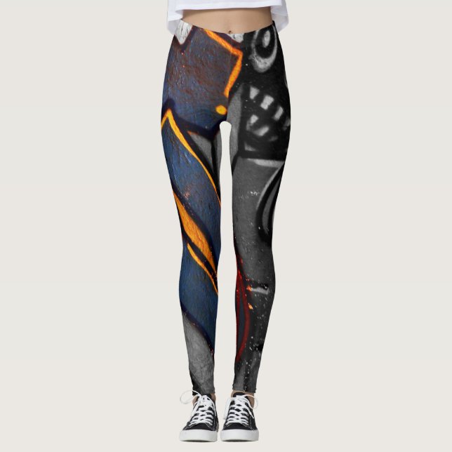 Graffiti 1 lecna leggings (Vorderseite)