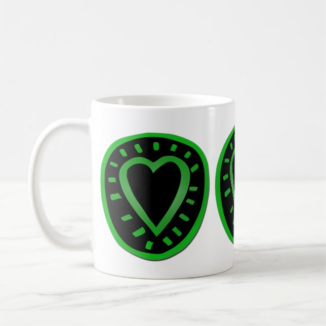 Graffiti 2 Valentinstag Tasse (Links)