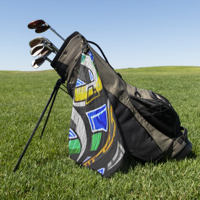 Graffiti 6 gtcna golfhandtuch (Gras)