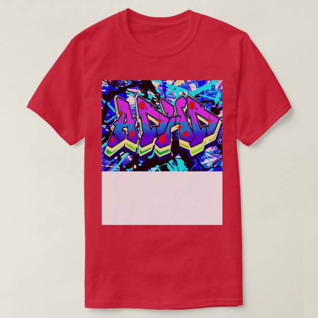 Graffiti ADHD T-Shirt (Design vorne)