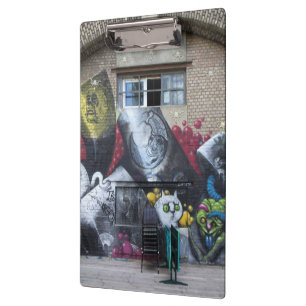 Graffiti am Stadtbahnbogen, Wien Österreich Klemmbrett