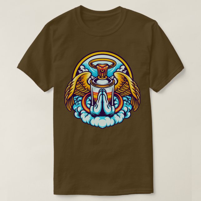 Graffiti Angel T-Shirt (Design vorne)