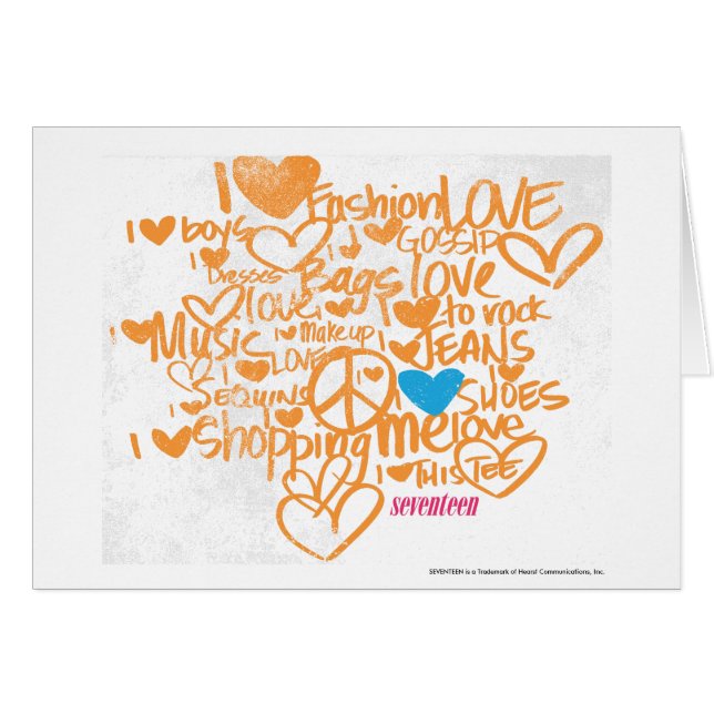 Graffiti-Aqua/Orange (Vorderseite (Horizontal))