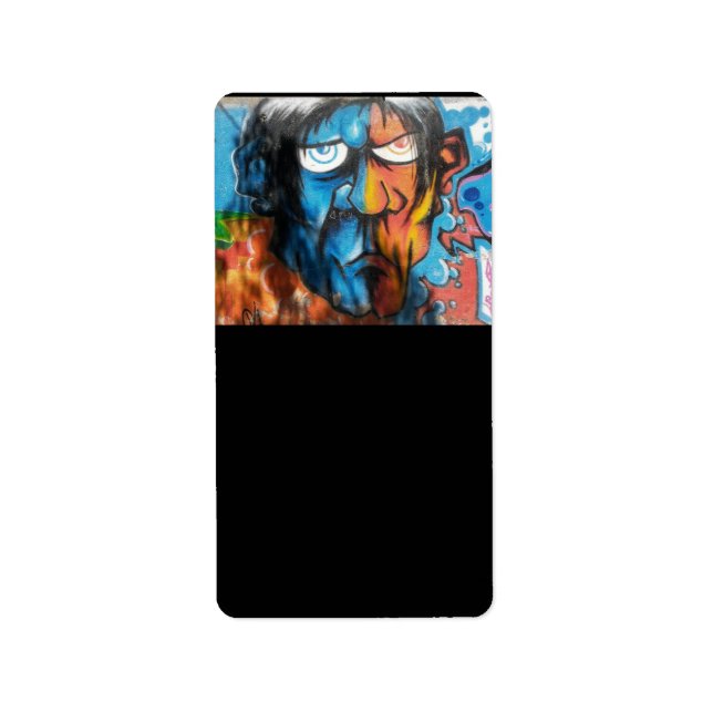 Graffiti Art Address Label Adressaufkleber (Vorne)