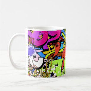 Graffiti Art: Angesagt-Hop-Stil Kaffeetasse