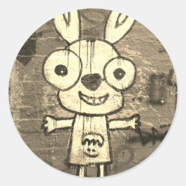 GRAFFITI ART HAPPY MONSTER Sticker