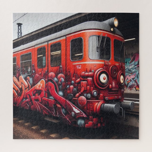 Graffiti Art Jigsaw Puzzle (Vertikal)