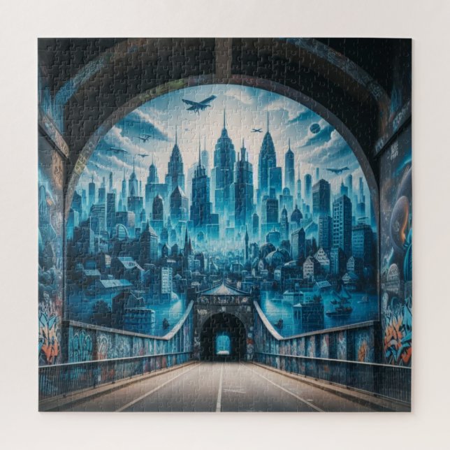 Graffiti Art Jigsaw Puzzle (Vertikal)