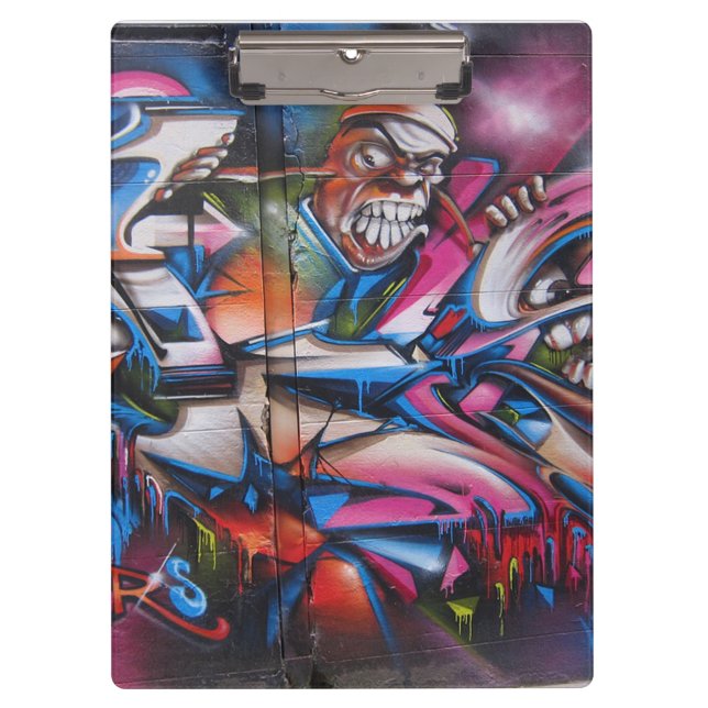 Graffiti Art Klemmbrett (Vorderseite)