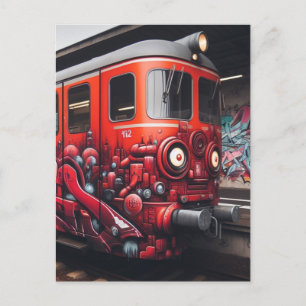Graffiti Art Postcard Postkarte