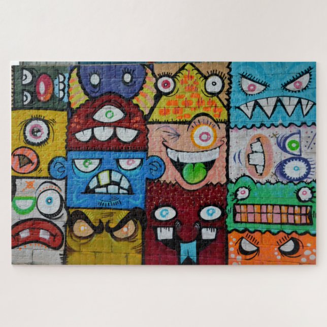 Graffiti Art Puzzle (Horizontal)