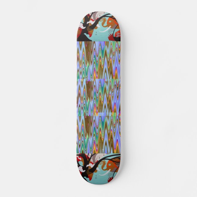 Graffiti Art Skateboard (Vorderseite)