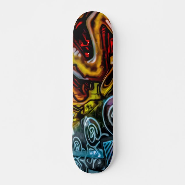 Graffiti Art Skateboard (Vorne)
