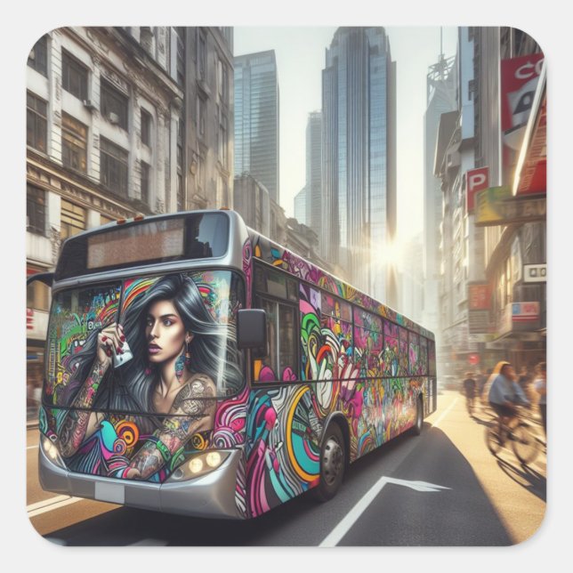 Graffiti Art Sticker (Vorderseite)