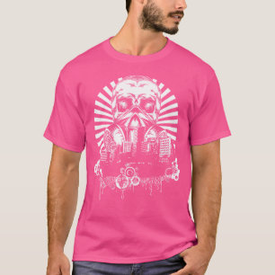 Graffiti Art Urban Skull Gas Maske Graffiti Artist T-Shirt