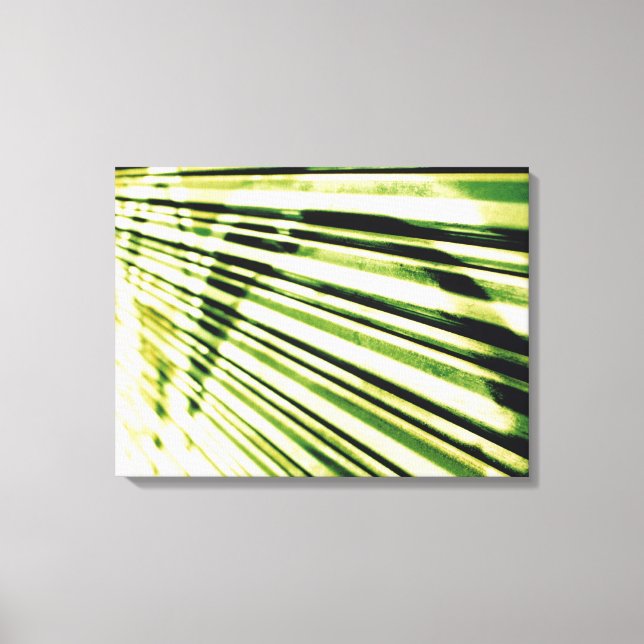 Graffiti auf einem Verschluss Leinwanddruck (Vorderseite)