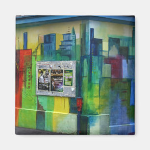 Graffiti, Basel, die Schweiz Magnet