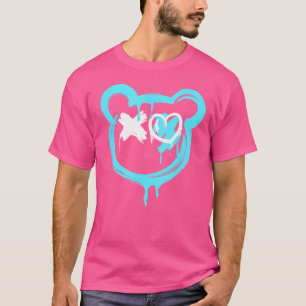 Graffiti Bear Liebe Punk Spray Paint Art Graffiti T-Shirt