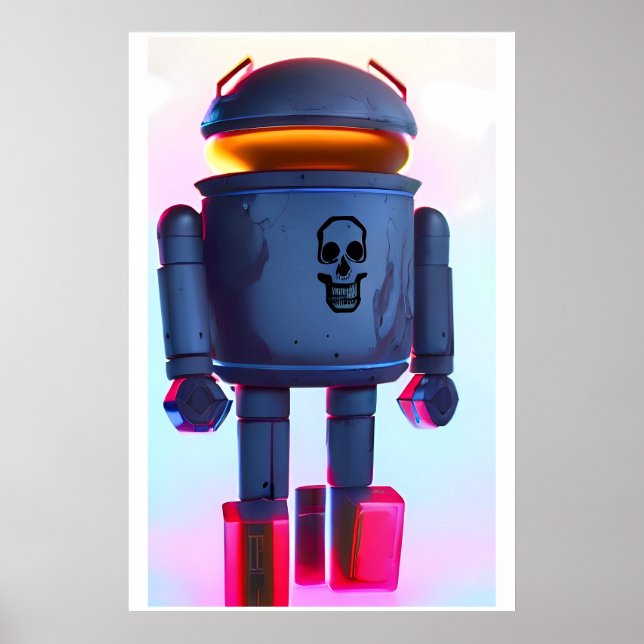 Graffiti-Bot Poster (Vorne)
