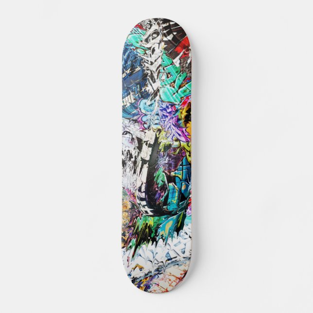 Graffiti-Brei Skateboard (Vorderseite)