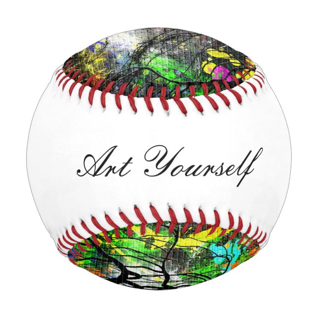 Graffiti Brick Wall Baseball (Rückseite)