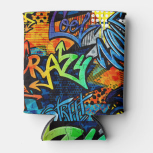 Graffiti Bricks: Urban Abstrakt Dosenkühler