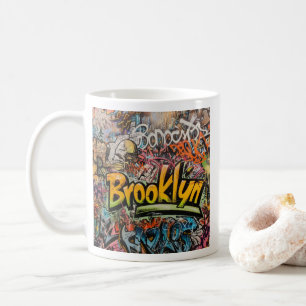 Graffiti Brooklyn Kaffeetasse