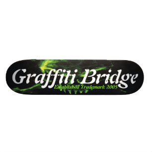 Graffiti-Brücken-Skateboard Skateboard