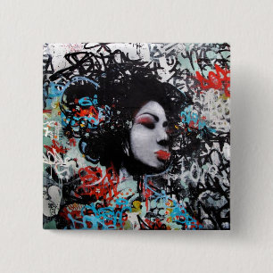 Graffiti-Button Button