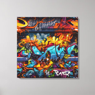 Graffiti Canvas Print Leinwanddruck