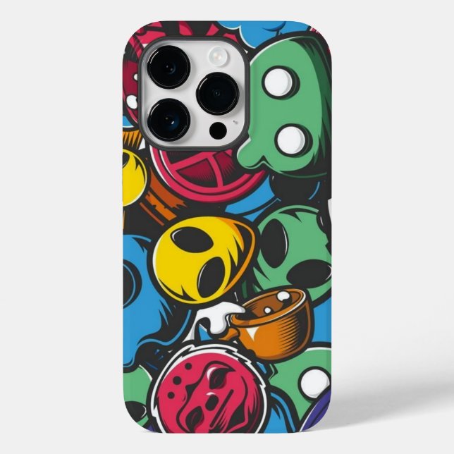 Graffiti Case-Mate iPhone Hülle (Rückseite)