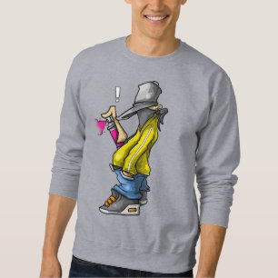 Graffiti Character spray, vandal art design Sweatshirt