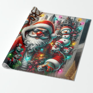 Graffiti Christmas Geschenkpapier