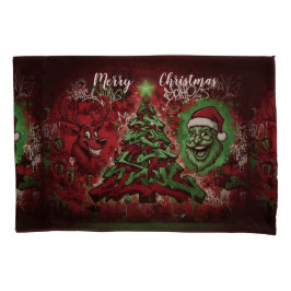 Graffiti Christmas Pillowcase Standard Size Kissenbezug