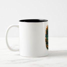 Graffiti Classic Car Mug Zweifarbige Tasse