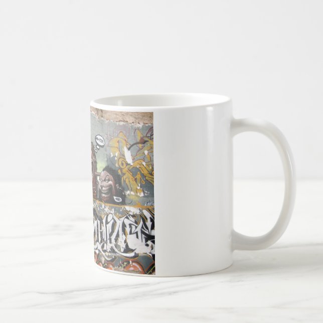Graffiti Classic White Tasse (Rechts)