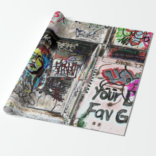 Graffiti Cool Decorative Urban Street Grunge Art Geschenkpapier