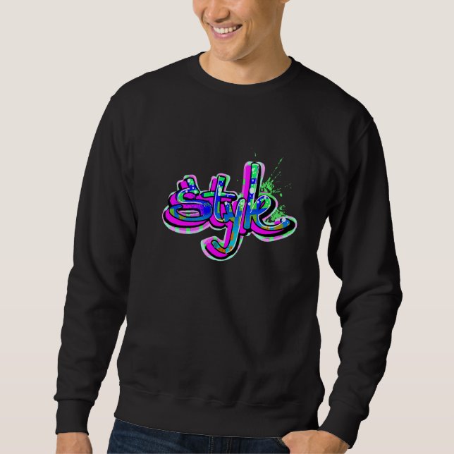 Graffiti Cool Graffiti Men Sweatshirt (Vorderseite)