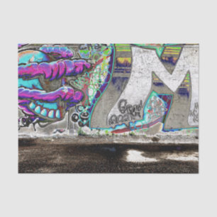 Graffiti Cool Urban Street Grunge Kunst Seidenpapier