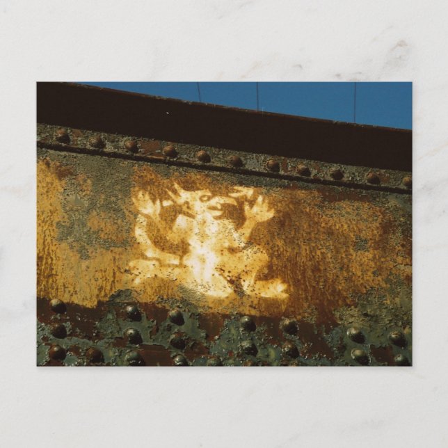 Graffiti Demon Postkarte (Vorderseite)