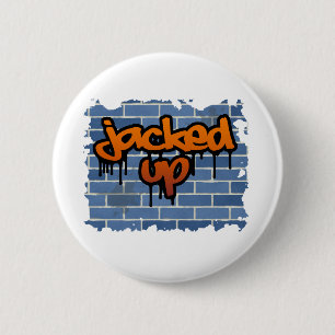 Graffiti-Design Button