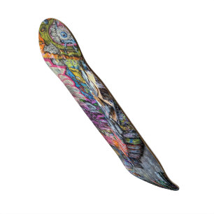 Graffiti-Design Skateboard