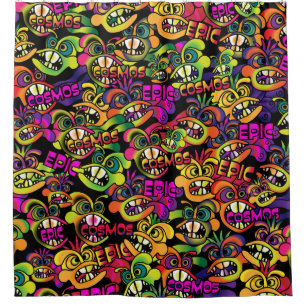 Graffiti Duschvorhang