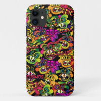 Graffiti-Duschvorhang