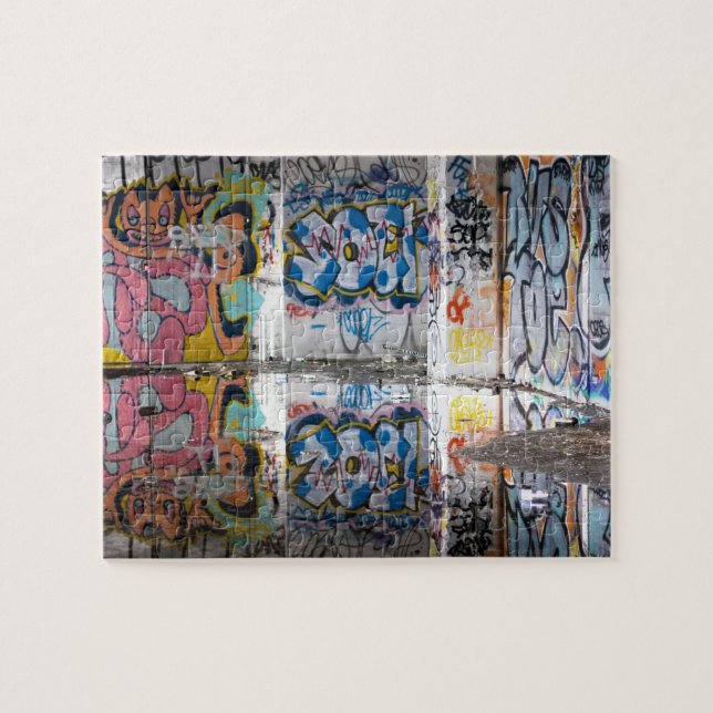 Graffiti-Ecke Puzzle (Horizontal)
