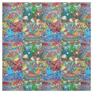 Graffiti Fabric Stoff