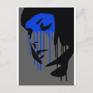 "Graffiti Fashion Design" Postkarte