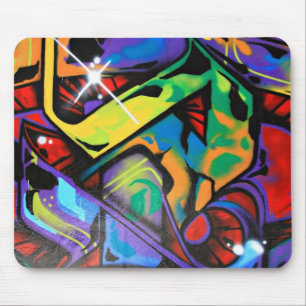 GRAFFITI-FLAMME MOUSEPAD