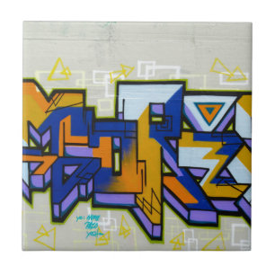 Graffiti Fliese