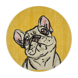 Graffiti Französische Bulldogge Schneidebrett